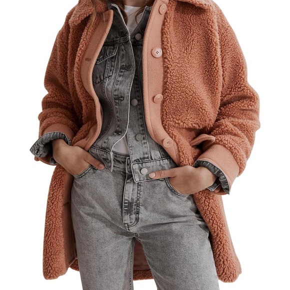 Country Road Jackets & Blazers - Country Road Teddy bear coat